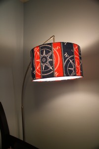 This lamp was designed by Ashley, our sweet friend in Durham.  LOVE IT!