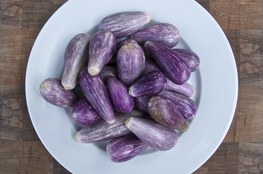 Eggplants from the Garden