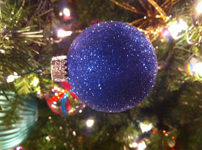 blue ornament