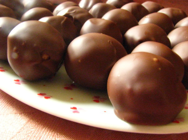 Rolfe's Peanut Butter Truffles