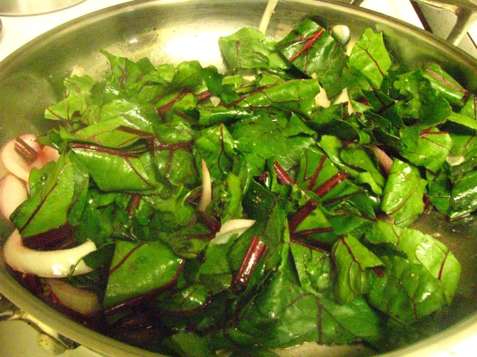 Sauteed Beet Greens