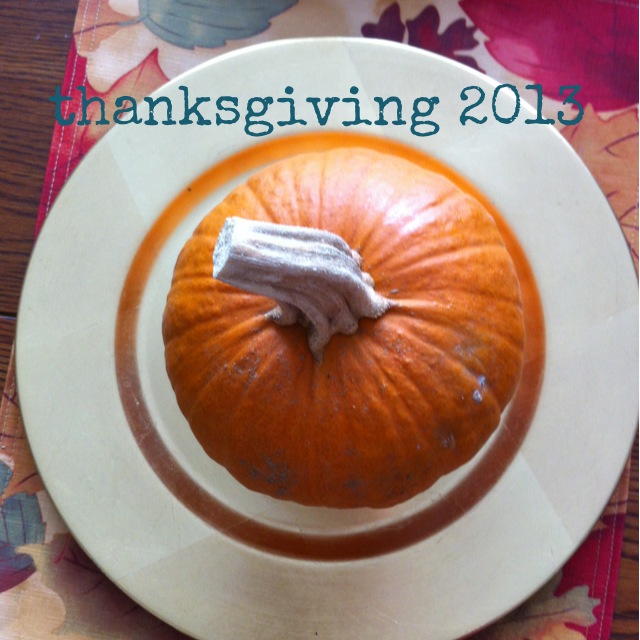 Thanksgiving Menu 2013