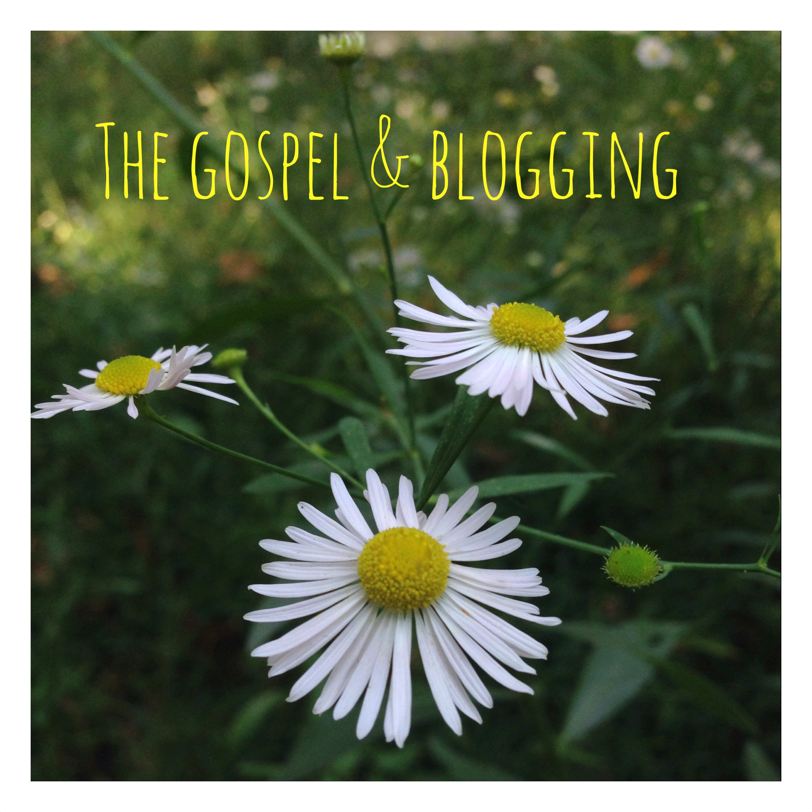 The Gospel and Blogging