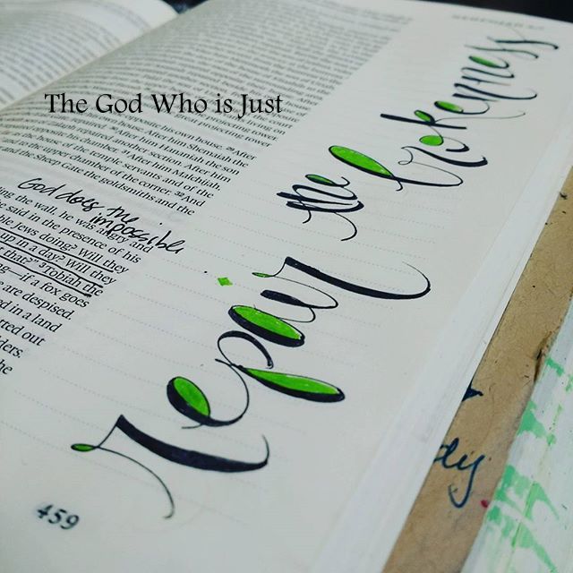 31 Days : The God Who is Just